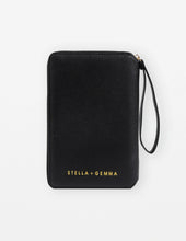 Load image into Gallery viewer, Stella + Gemma Getaway Travel Wallet - Black
