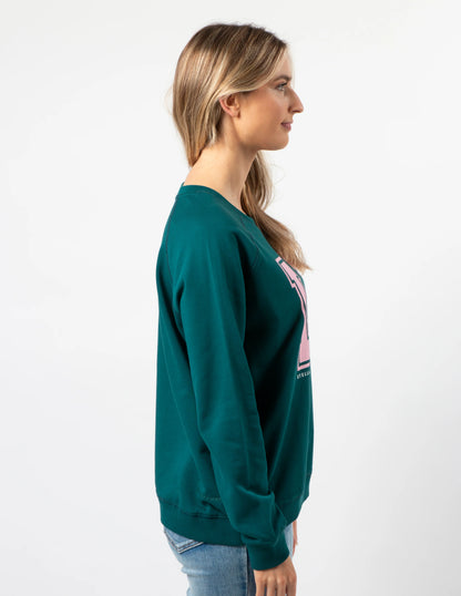 Stella + Gemma Classic Sweater - Forest LA