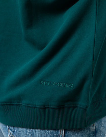 Stella + Gemma Classic Sweater - Forest LA