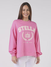 Load image into Gallery viewer, Stella + Gemma Sunday Sweater College Harvard - Bright Pink
