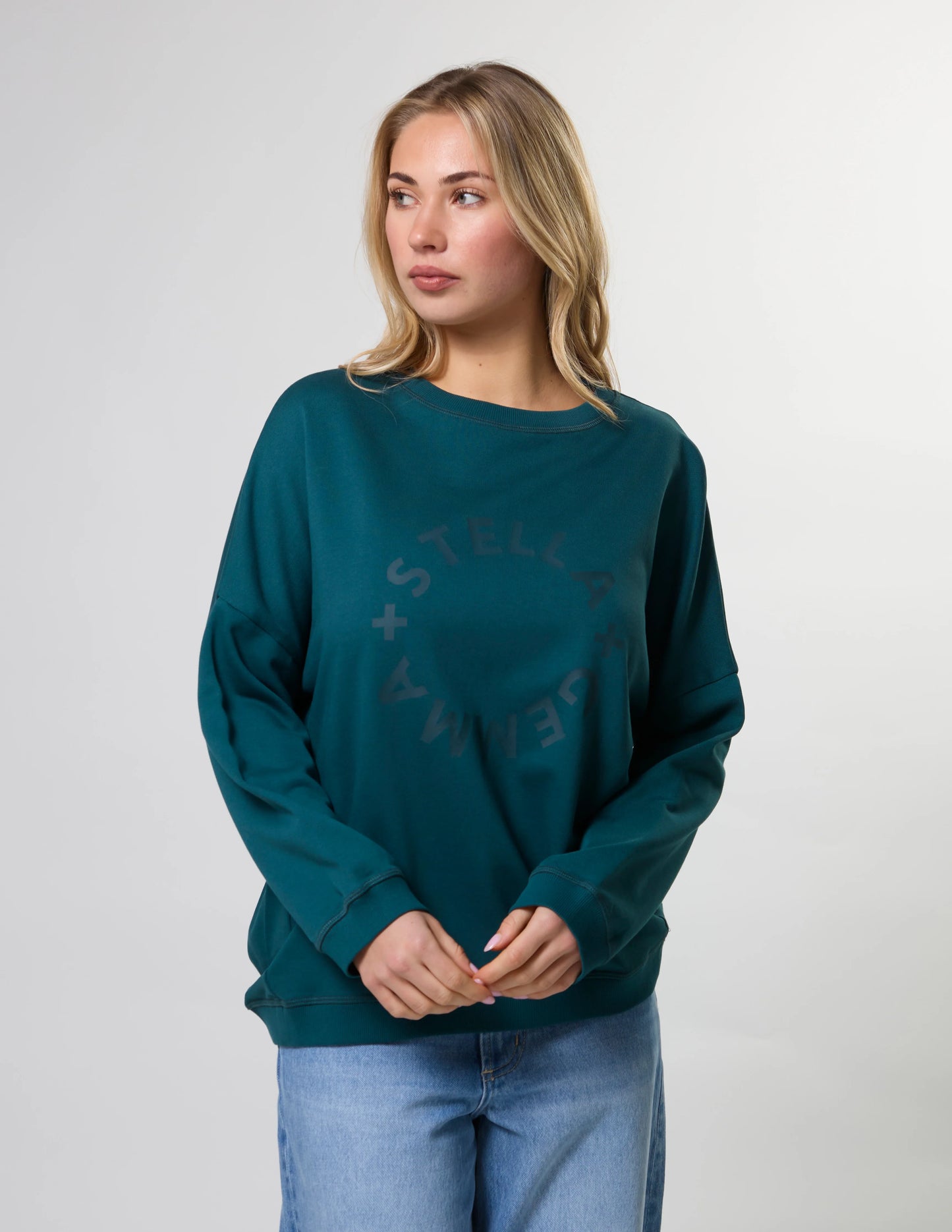 Stella + Gemma Newport Sweat - Teal Rotation
