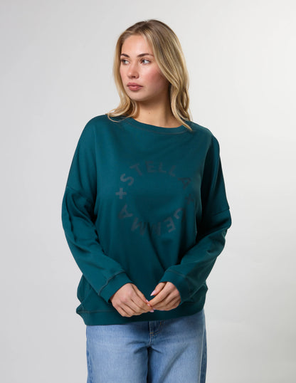 Stella + Gemma Newport Sweat - Teal Rotation