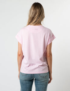 Stella + Gemma Cuff Sleeve T-Shirt Candy - Malibu
