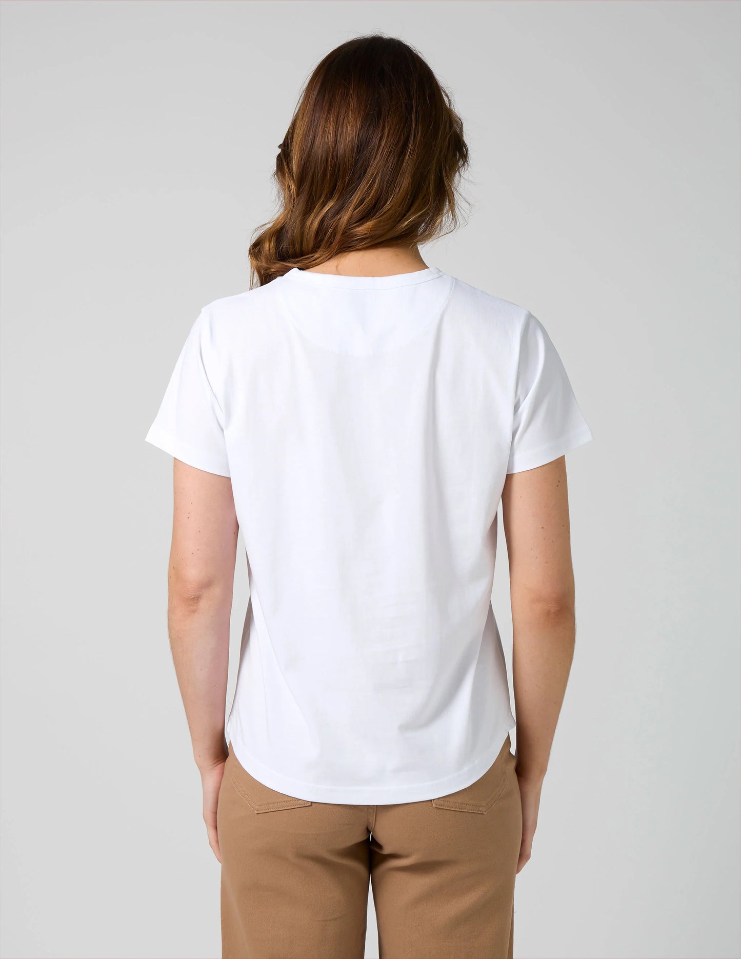 Stella + Gemma Ace Tee - White Leopard Cross