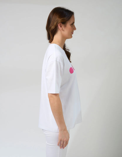 Stella + Gemma Classic Tee - White Isola Bella