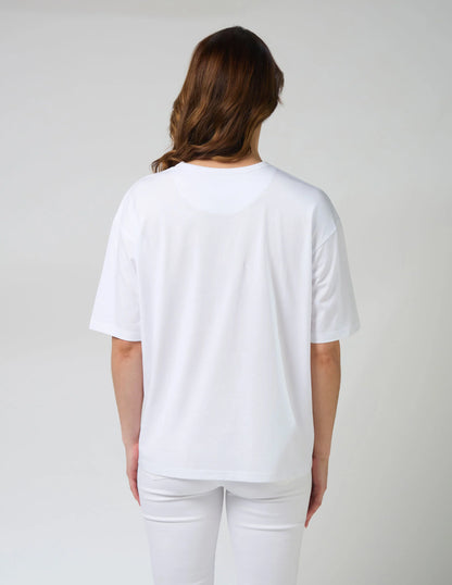 Stella + Gemma Classic Tee - White Isola Bella