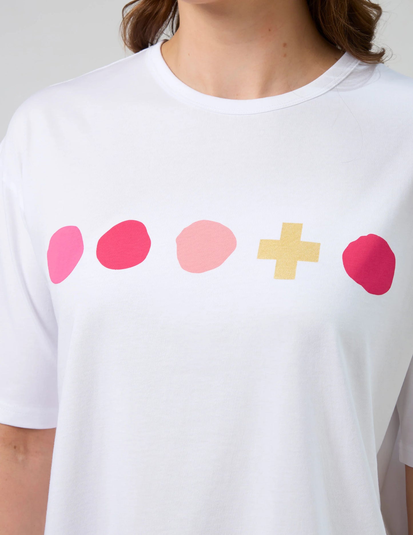 Stella + Gemma Classic Tee - White Isola Bella