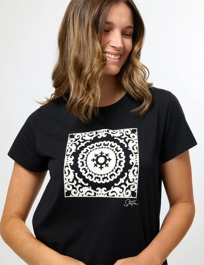 Stella + Gemma Classic Tee - Black Onyx Patch