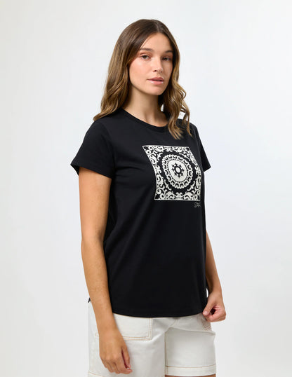 Stella + Gemma Classic Tee - Black Onyx Patch
