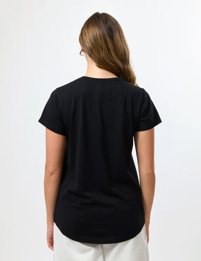 Stella + Gemma Classic Tee - Black Onyx Patch