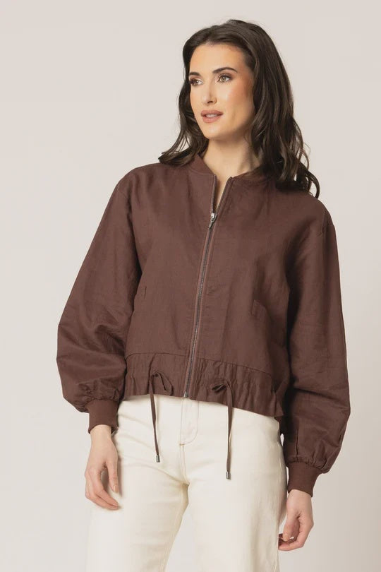 Seeking Lola Keen Jacket - Espresso
