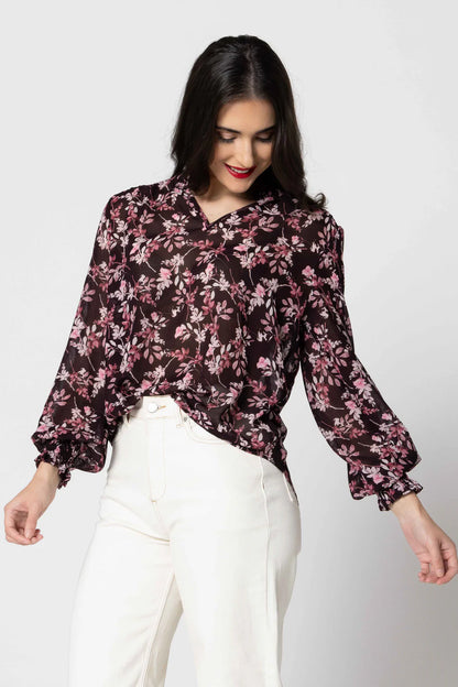 Seeking Lola Gifted Top - Rosewood