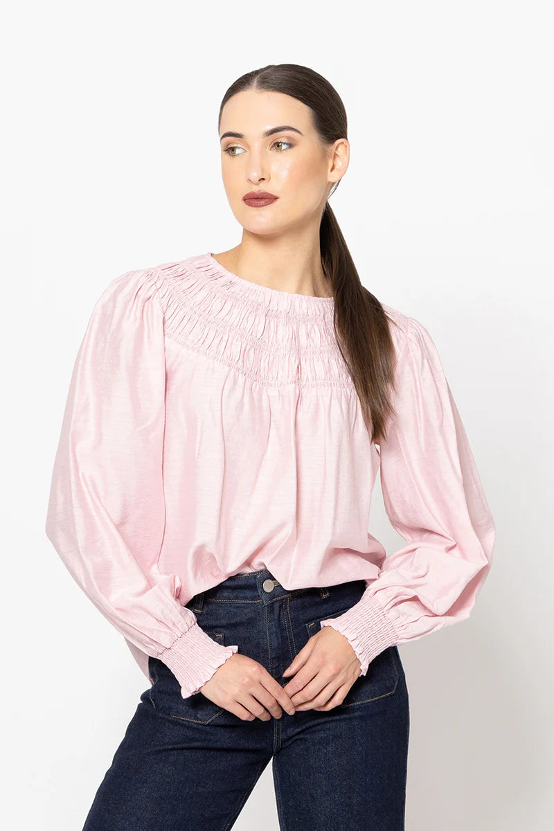 Seeking Lola Devotion Top - Blush