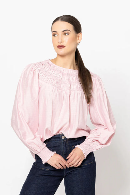 Seeking Lola Devotion Top - Blush
