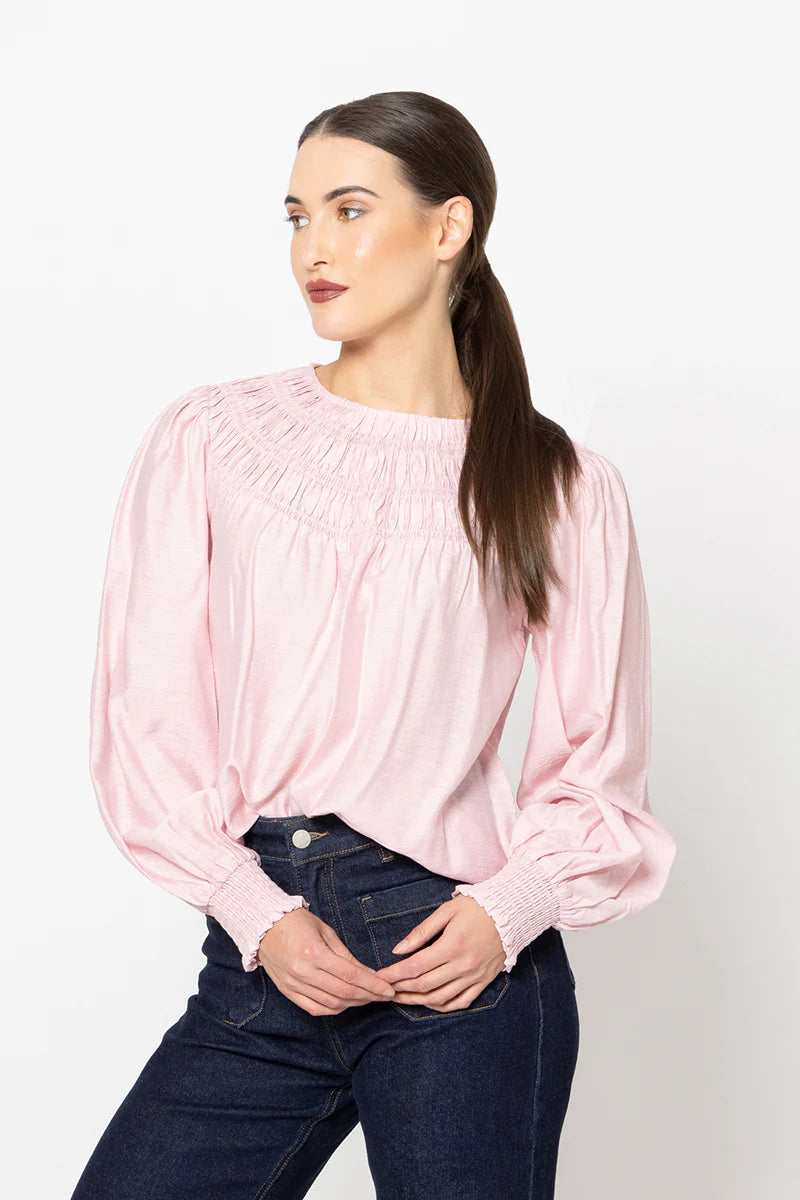 Seeking Lola Devotion Top - Blush