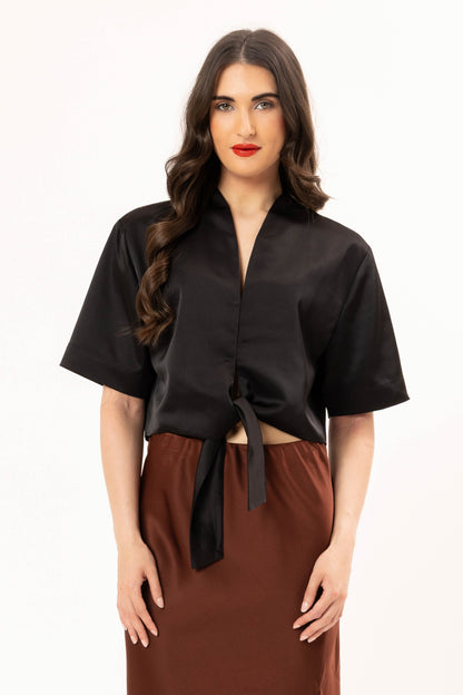 Seeking Lola Pisces Top - Black