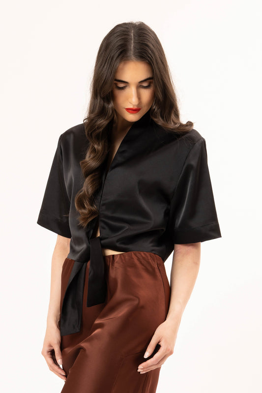 Seeking Lola Pisces Top - Black