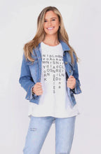 Load image into Gallery viewer, Monaco Jeans Rylan Denim Jacket - Sand Blue Wash
