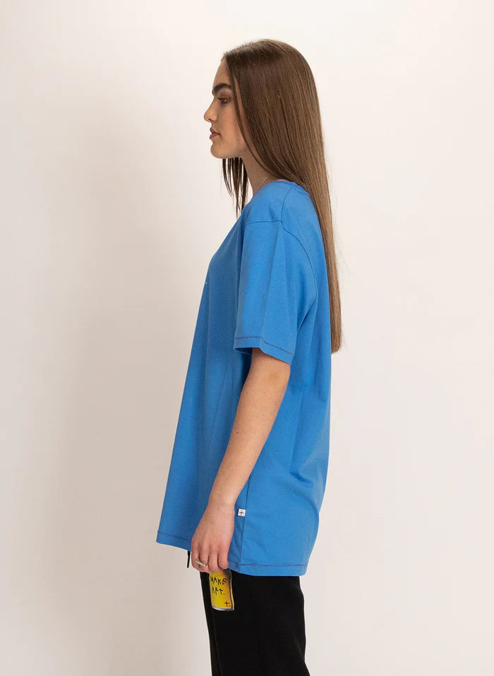 Federation Staple Tee Typo Marine