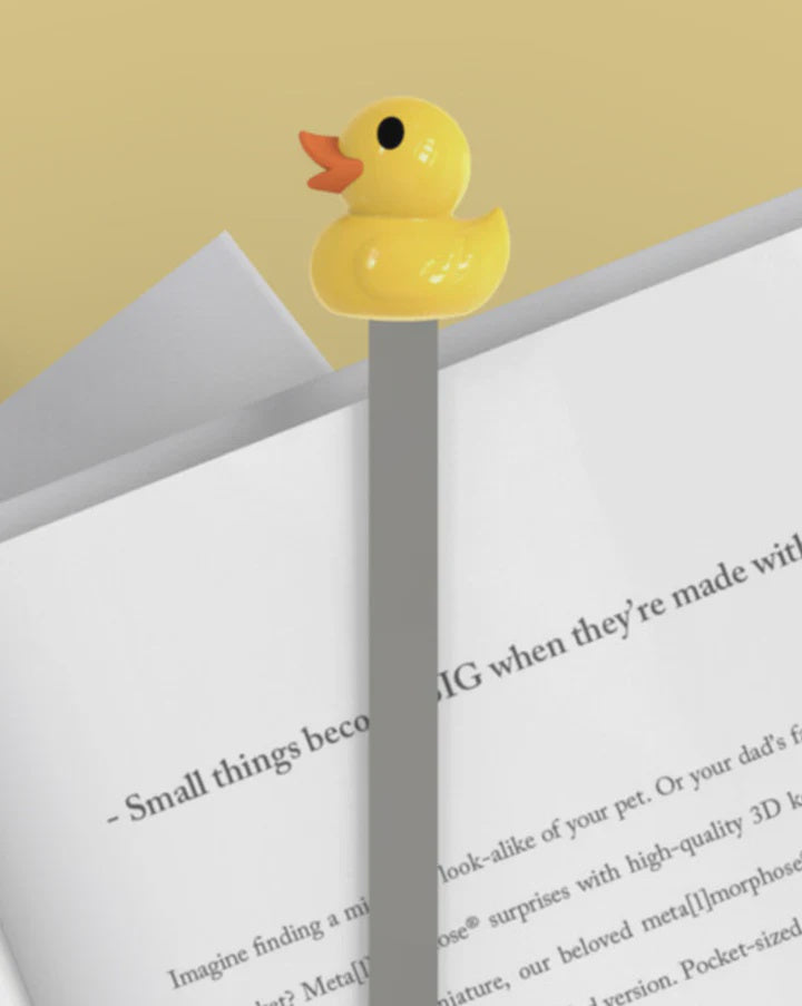 Stellar Haus Metal Bookmark - Duck