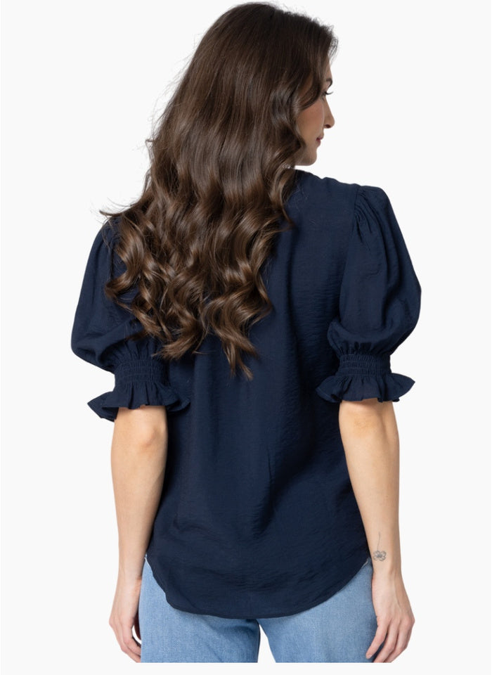 Seeking Lola Addyson Blouse - Ink