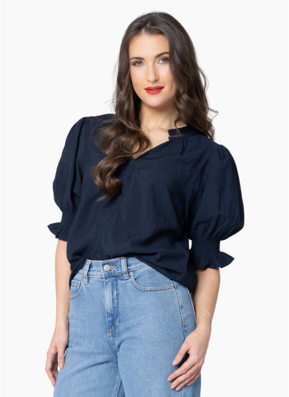 Seeking Lola Addyson Blouse - Ink