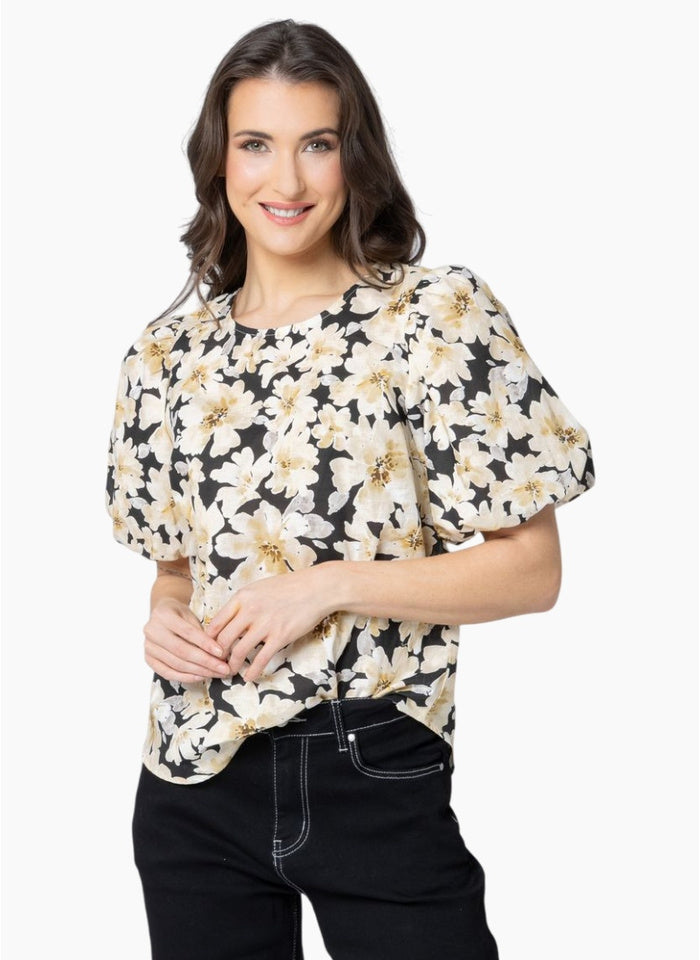 Seeking Lola Relaxed Carefree Top - Burnt Sienna