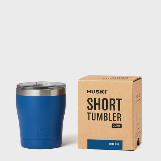 Huski Short Tumbler - Ocean Blue