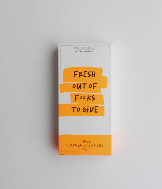 Ha Naturally Shower Steamers Pack of 3 - Fresh out of F*cks