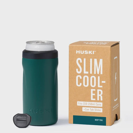 Huski  Slim Can Cooler - Deep Teal (Limited Release)