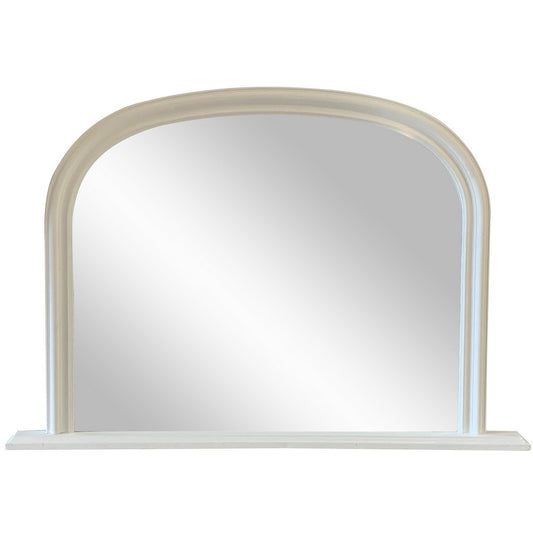 RFA Bordeaux Mantle Mirror White