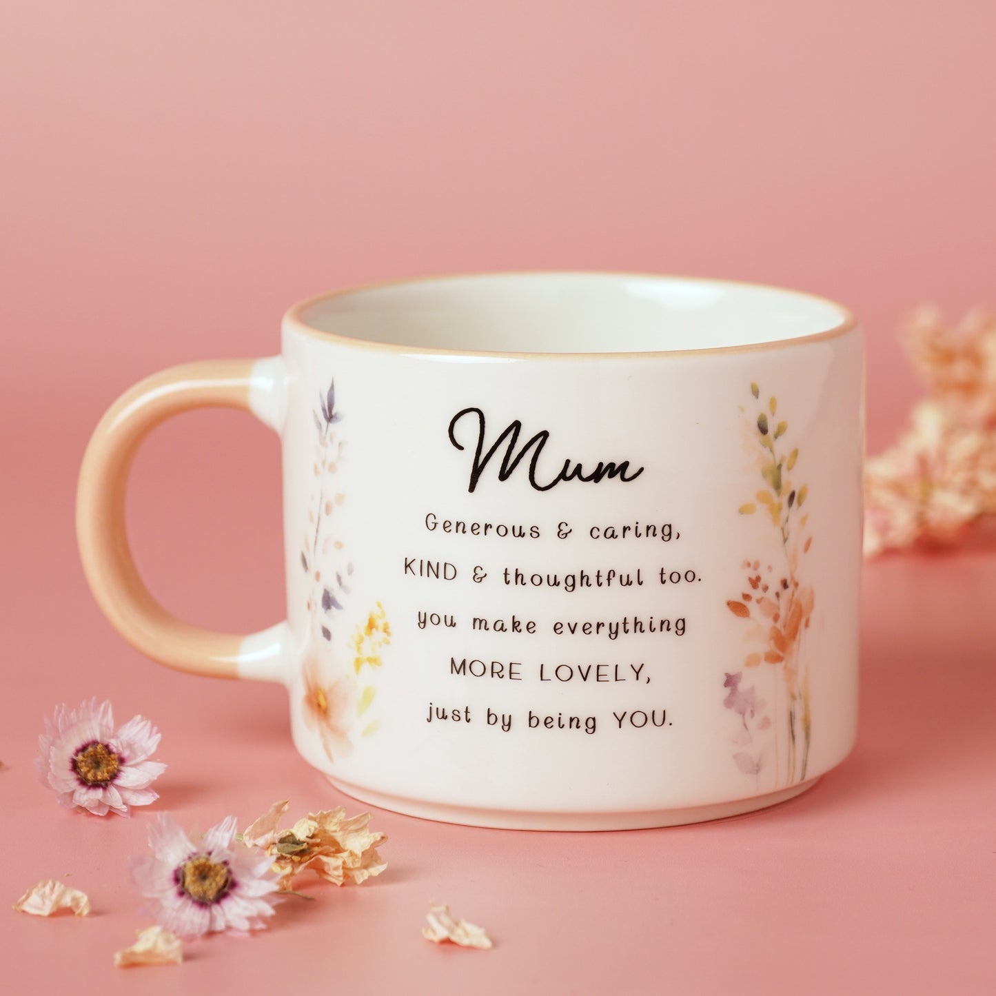 Carolina The Cottage Garden Peach Mug - Mum
