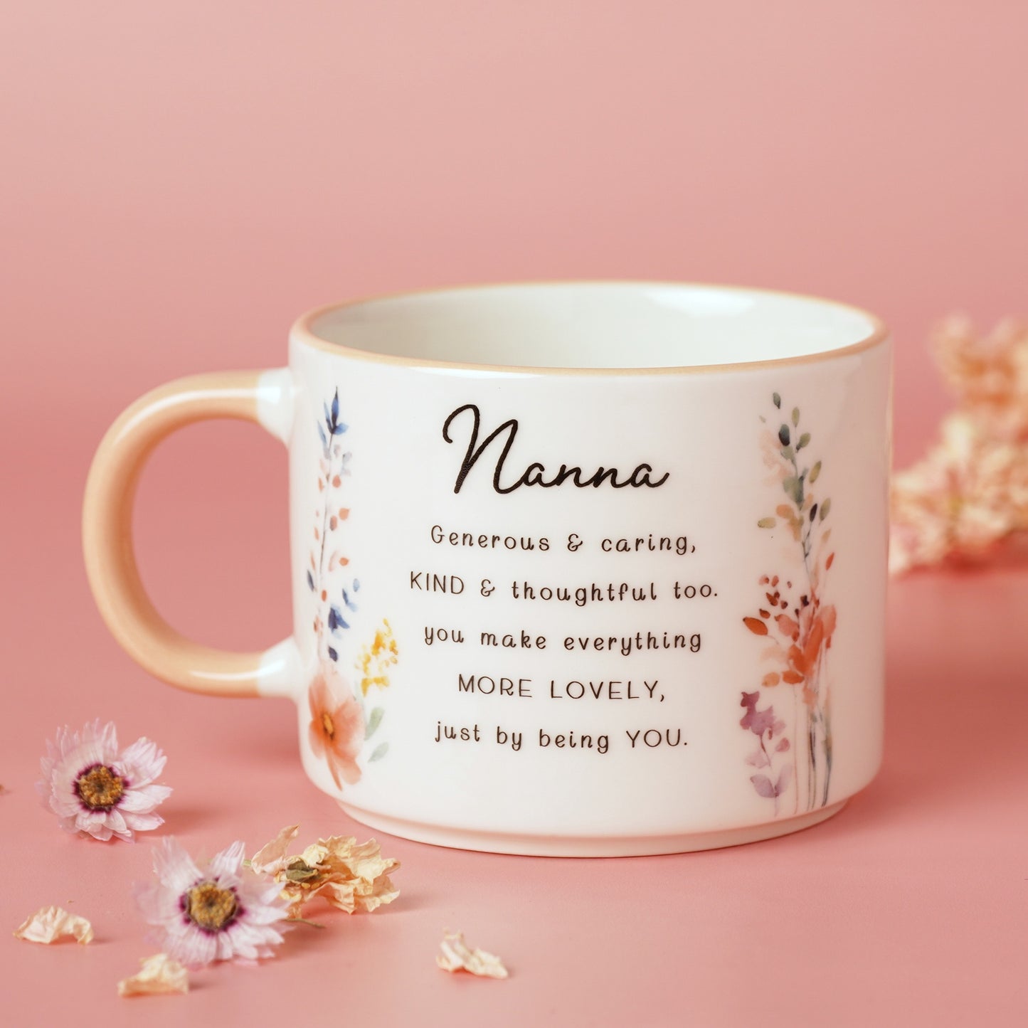 Carolina The Cottage Garden Peach Mug - Nanna