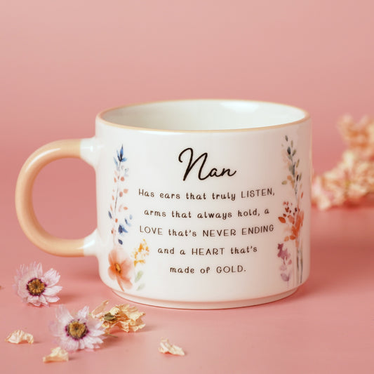 Carolina The Cottage Garden Peach Mug - Nan