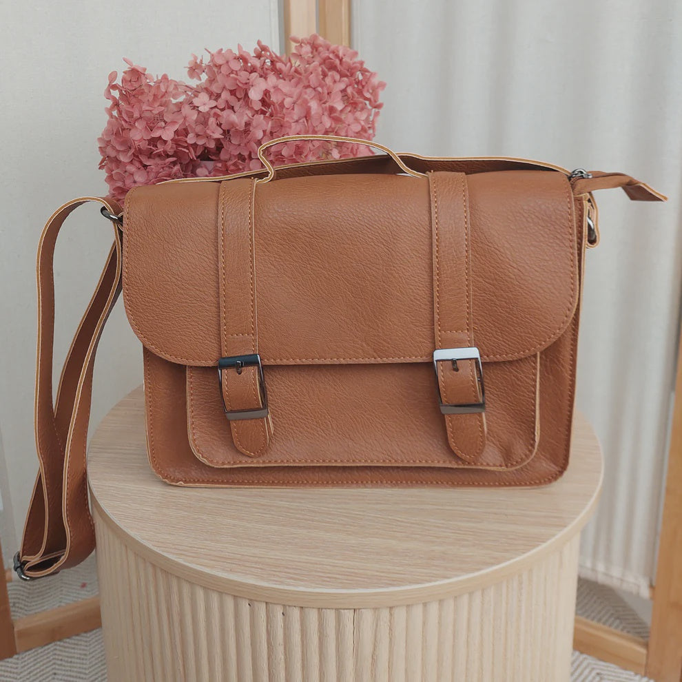 Moana Road Primary School Bag - Nomad Tan