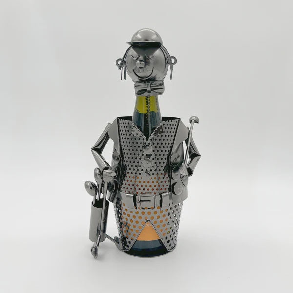 J & M Wine Bottle Holder - Golf