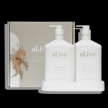 al.ive Body Lotion & Wash Duo - Mango & Lychee
