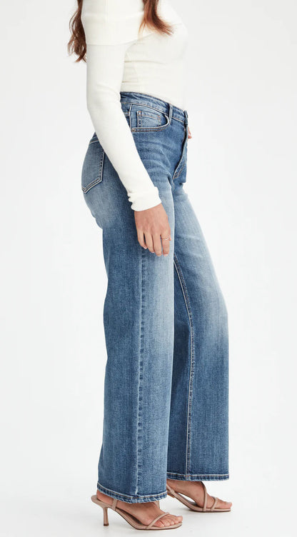 Junkfood Wendy SHORT STUFF Jeans -Denim Blue