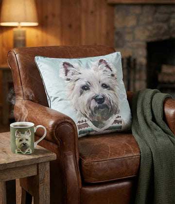 MM Linen Pawtraits Cushion