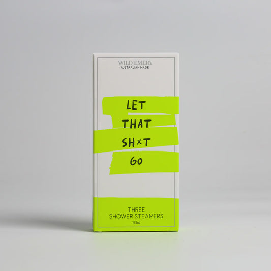 Ha Naturally Shower Steamers Pack of 3 - Let That Sh*t Go