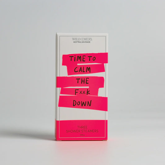 Ha Naturally Shower Steamers Pack of 3 - Time to Calm the F**k Down