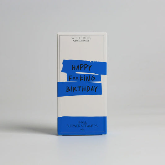 Ha Naturally Shower Steamers Pack of 3 - Happy F**king Birthday