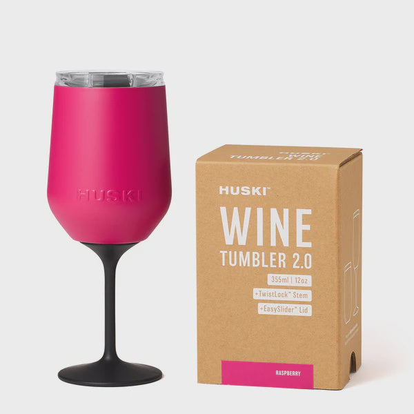 Huski Wine Tumbler 2.0 - Raspberry