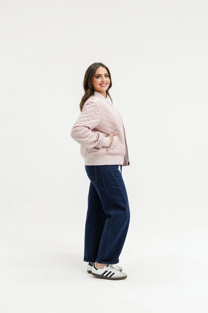 Homelee Wyld Bomber - Quilted Rose