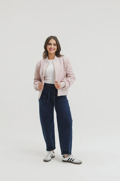 Homelee Wyld Bomber - Quilted Rose