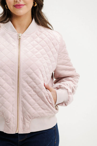 Homelee Wyld Bomber - Quilted Rose