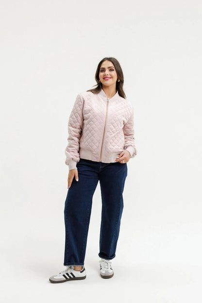 Homelee Wyld Bomber - Quilted Rose