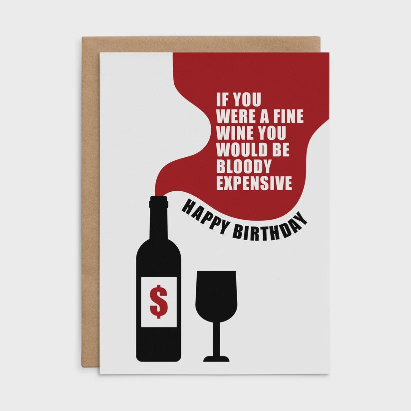 Defamations Card - If you were a fine wine