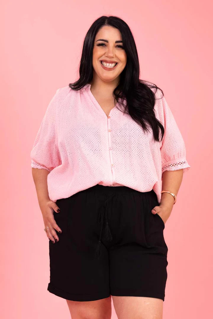 Charlo Zara Top Pink