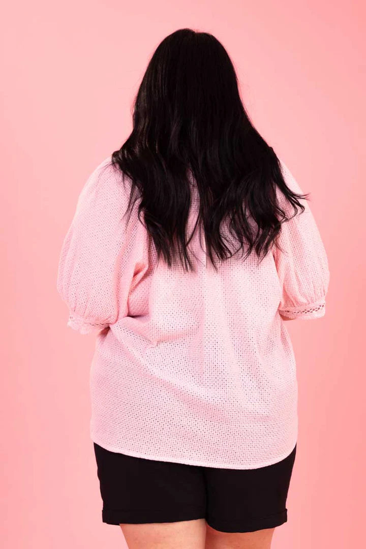 Charlo Zara Top Pink